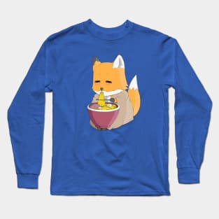 Fox and ramen Long Sleeve T-Shirt